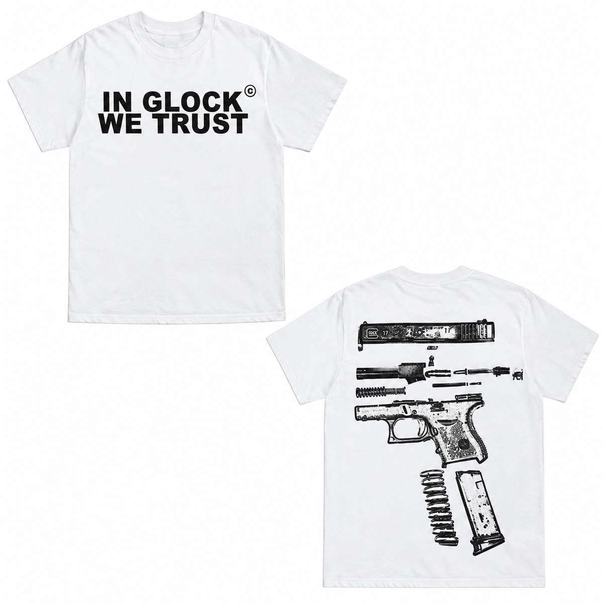 T-Shirt "IN GLOCK WE TRUST"