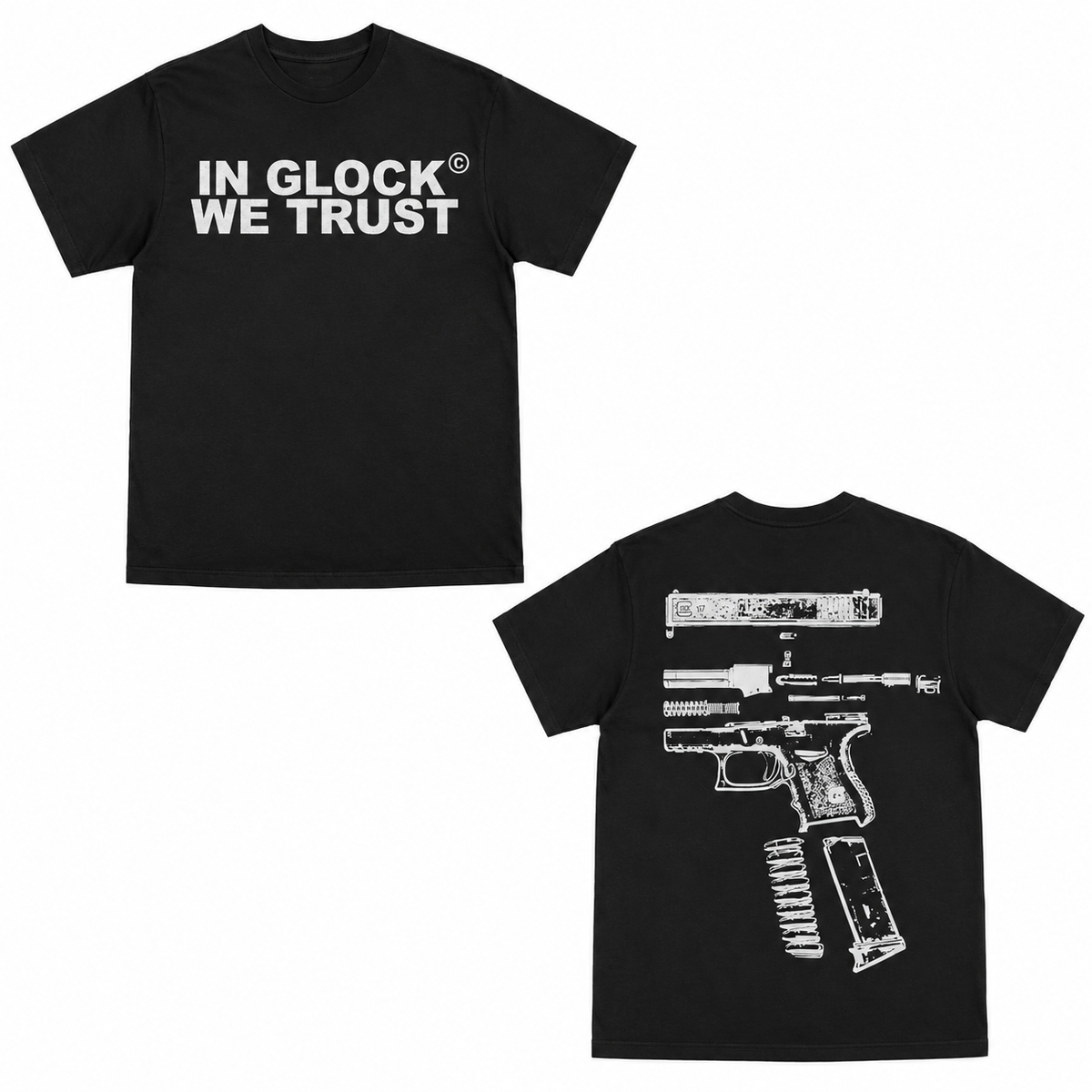 T-Shirt "IN GLOCK WE TRUST"